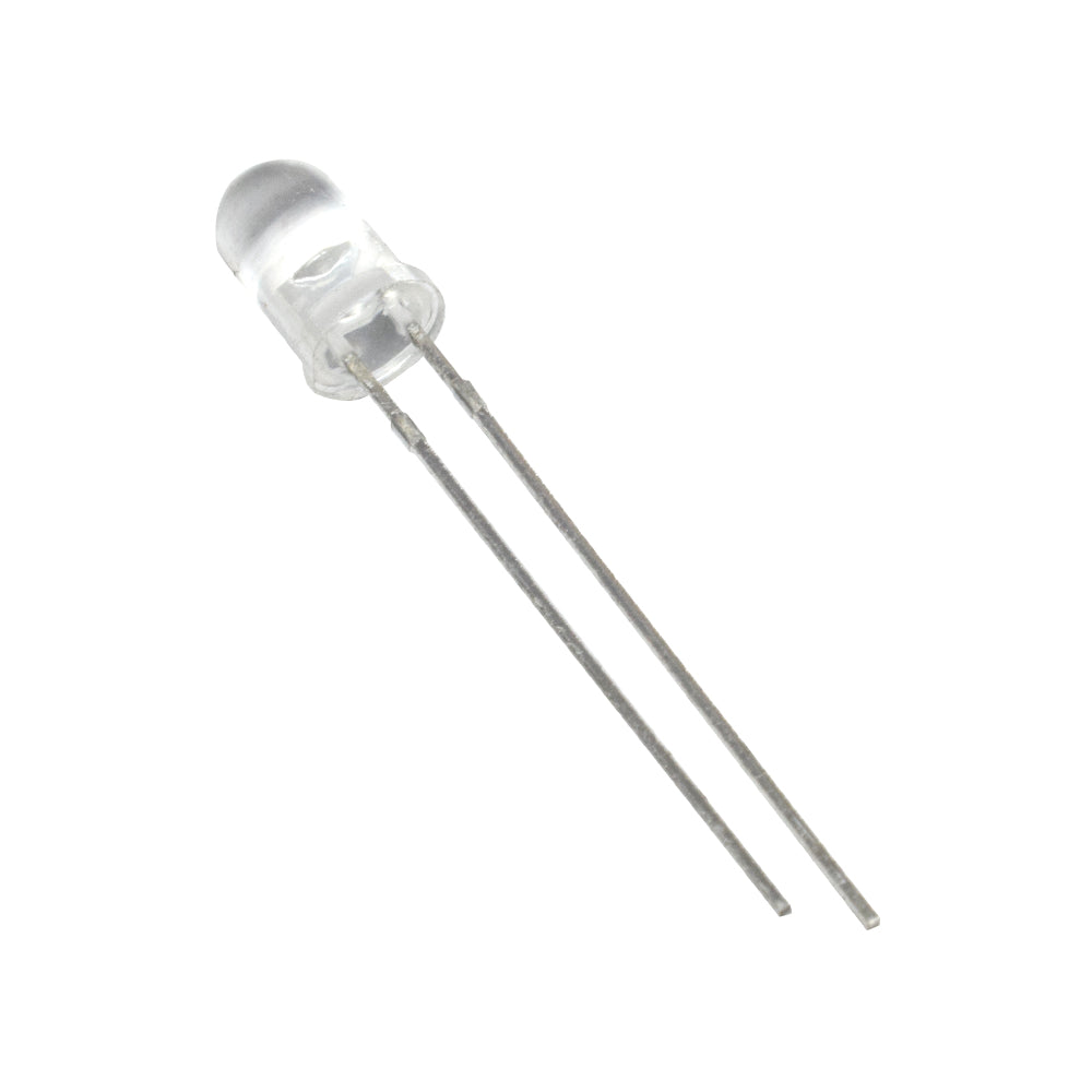 3V 5mm Clear Green LED
