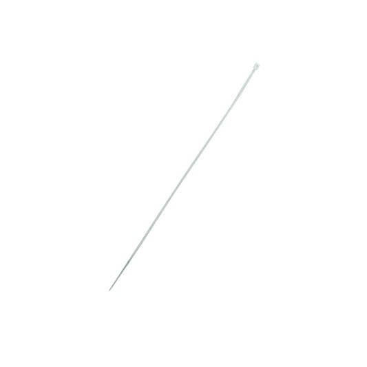 200 x 2.5 mm White Nylon Zip Tie (Pack Of 100)
