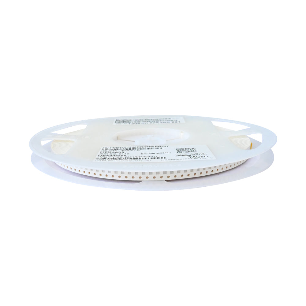 YAGEO 220pf 0.22nf 50V 1206 SMD Capacitor (Pack of 4000)