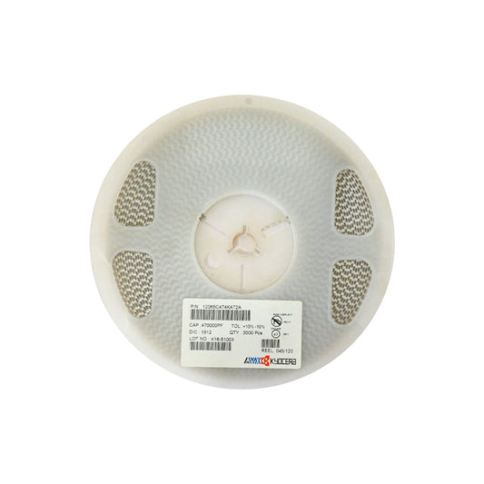 KYOCERA 470nf 0.47uf 50V 1206 SMD Capacitor (Pack of 3000)