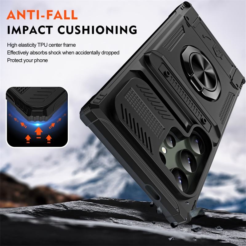 Heavy-Duty Convertible Kickstand Case - Samsung