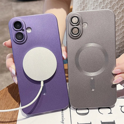 Luxury Matte Magnetic Case - iPhone