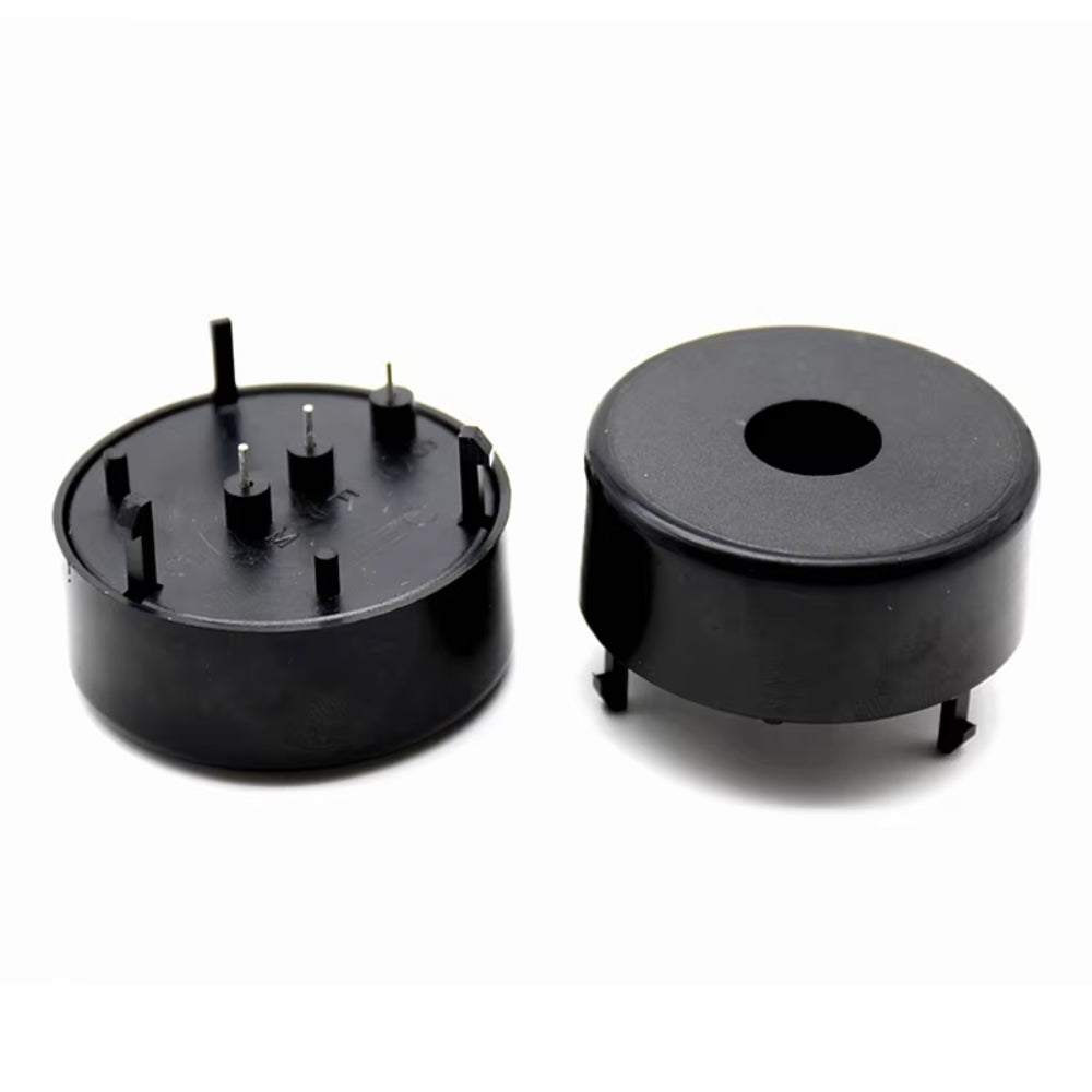External Driven Passive Mini Piezo Smoke Alarm Buzzer 3 Pin 9V Piezo Ceramic Buzzer 40mm Dia