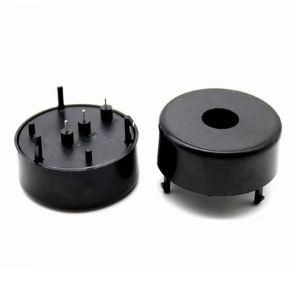 External Driven Passive Mini Piezo Smoke Alarm Buzzer 3 Pin 9V Piezo Ceramic Buzzer 40mm Dia