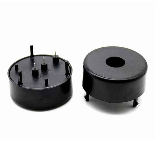 External Driven Passive Mini Piezo Smoke Alarm Buzzer 3 Pin 9V Piezo Ceramic Buzzer 40mm Dia