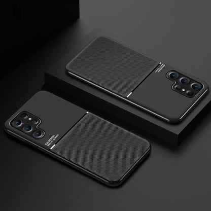 Luxe Slimline Moire Texture Grip Case - Samsung