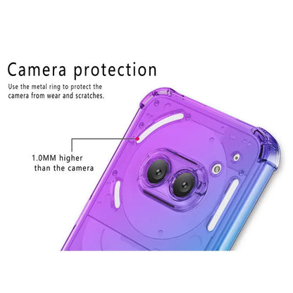 Luxurious Vibrant Clear Gradient Case - Nothing