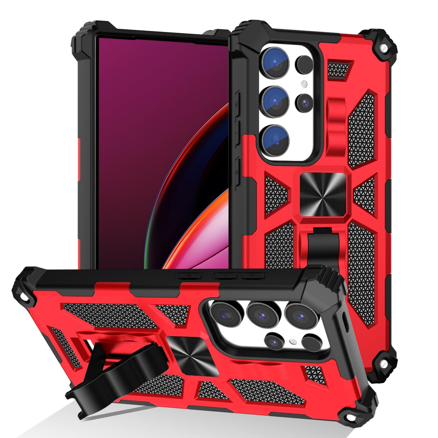 Armor Bumper Edge Hidden Bracket Case - Samsung