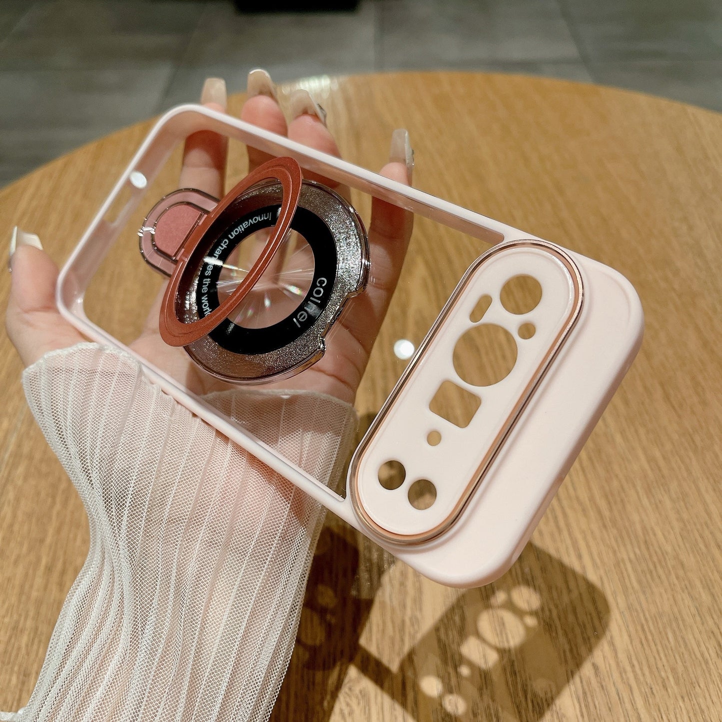 Translucent Rotating Ring Stand Case - Google