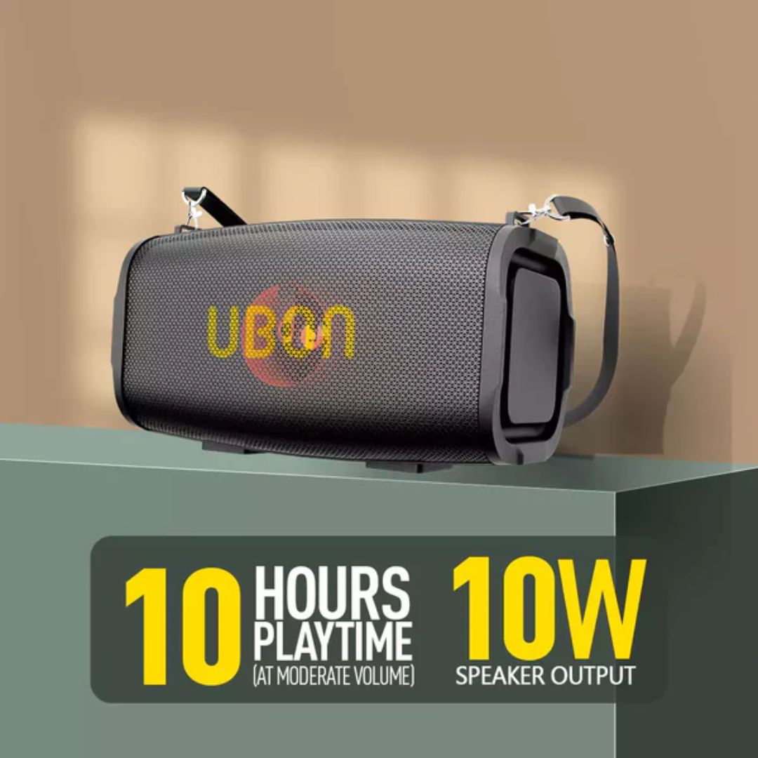UBON SP-47 Bluetooth Speaker Audio Bar Wireless Speaker withRGB Lights, Bass