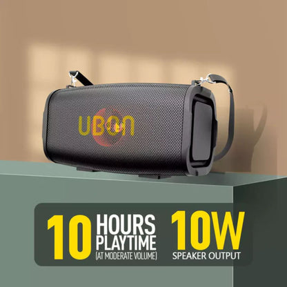 UBON SP-47 Bluetooth Speaker Audio Bar Wireless Speaker withRGB Lights, Bass