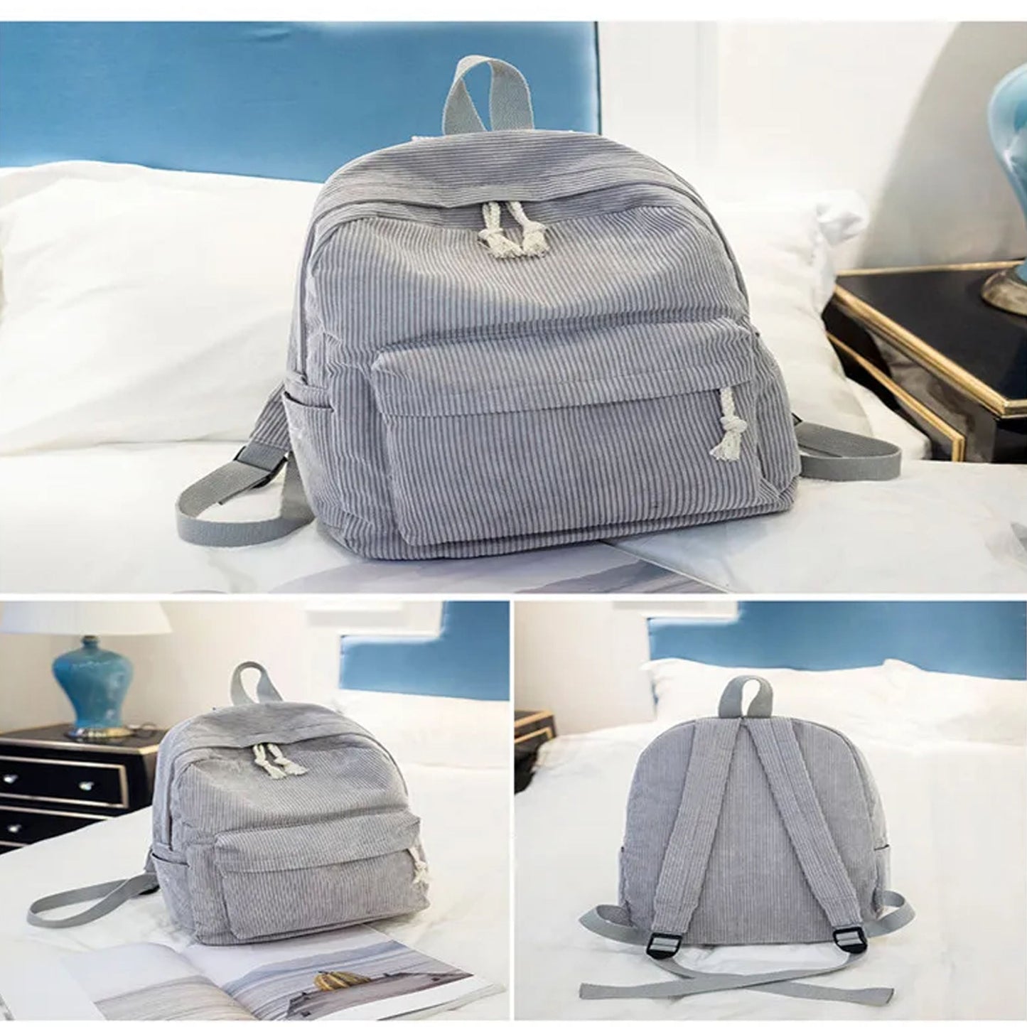 Fashion Wild Senior High School Students Solid Color Women's  Bag