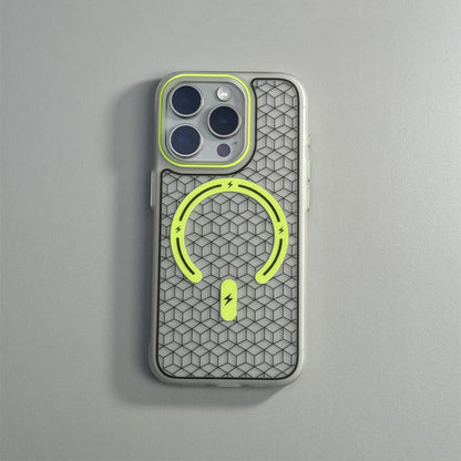Dynamic 3D Hexagonal MagSafe Case - iPhone