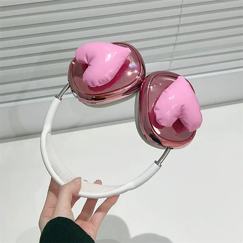 Blush Love Tunes AirPods Max Case