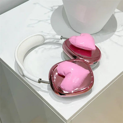 Blush Love Tunes AirPods Max Case