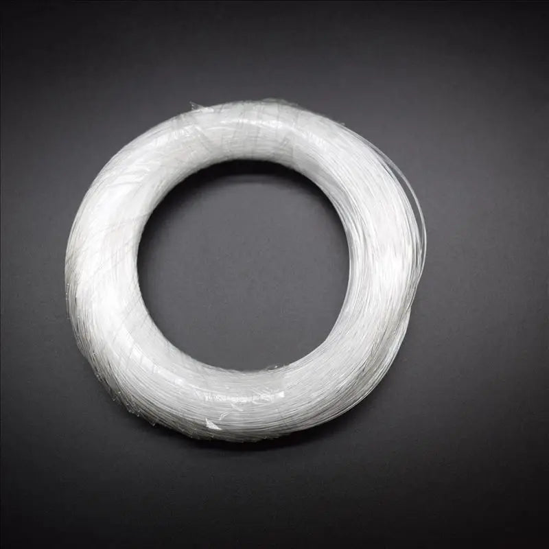 0407GG High brightness 30～100 Meter smallest diameter 0.25mm～3mm end glow PMMA optic fiber cable for star ceiling decorative lighting