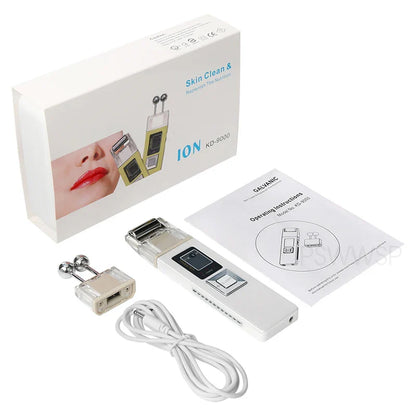Microcurrent Galvanic Facial Massager Anti Aging Reduce Wrinkle Skin Tightening Face Lift Skin Firming Machine Home Spa Use