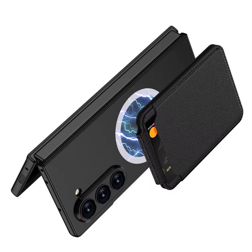 Prestigious Plaid Pattern Leather Case - Samsung