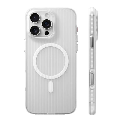 Smooth Corrugated Pattern MagSafe Case - iPhone