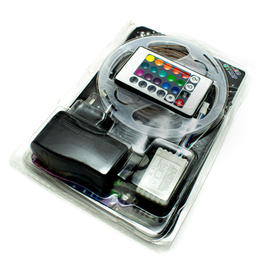 RGB LED Strip (4 Meter) Set with Remote Control