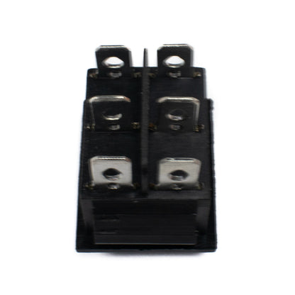 16A 250V DPDT Rocker Switch (Lock Action) with Copper Contacts