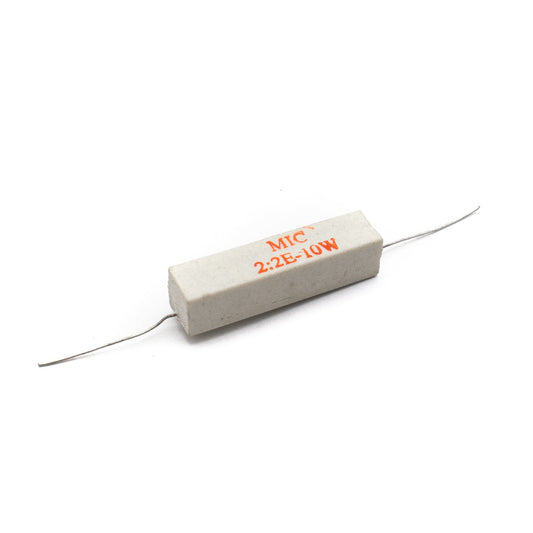 2.2 Ohm 10 Watt Ceramic Cement Power Resistor