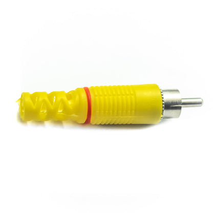 RCA Plug Solder Connector Male (Yellow)