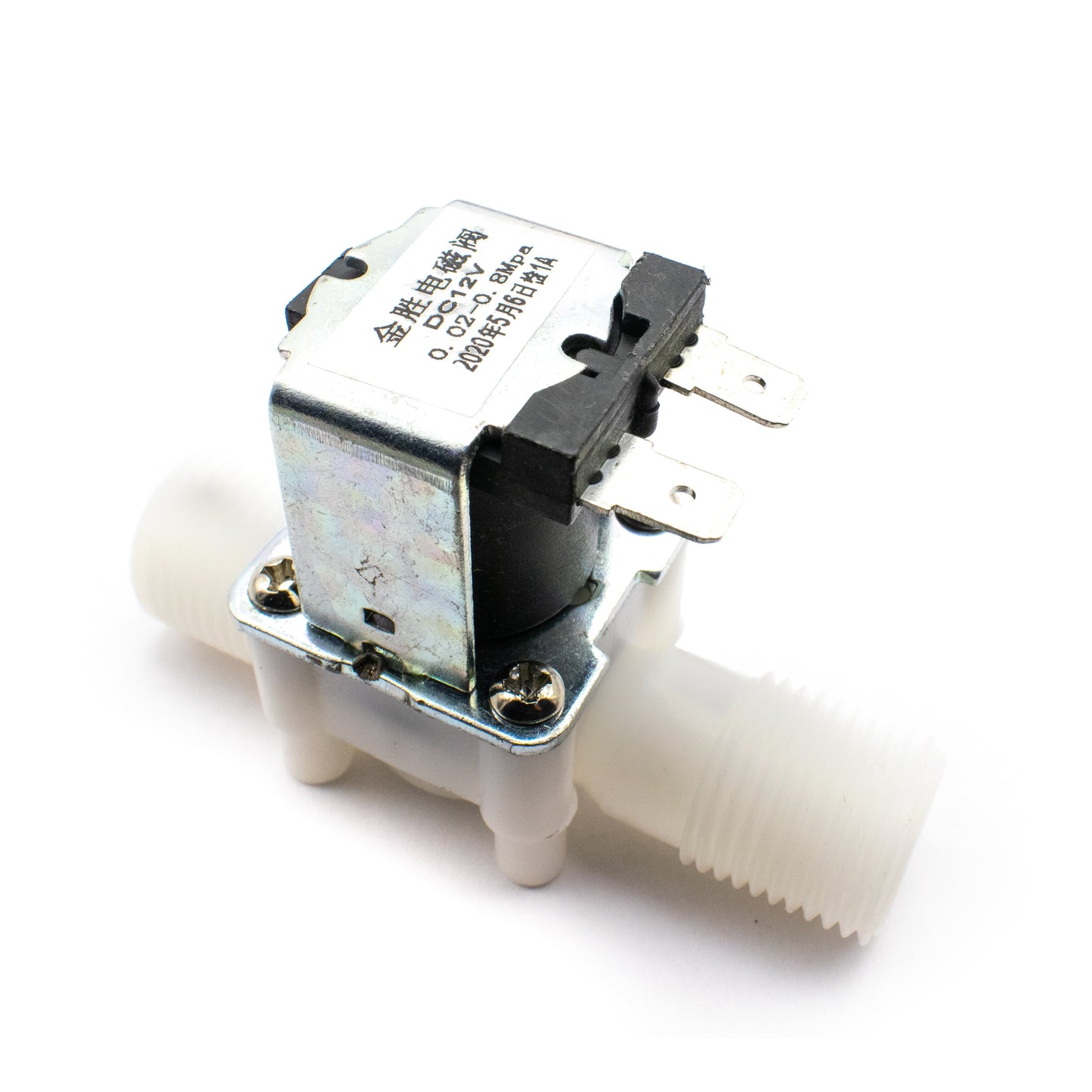 12V DC 1/2 Inch Solenoid Valve (Normally Closed)