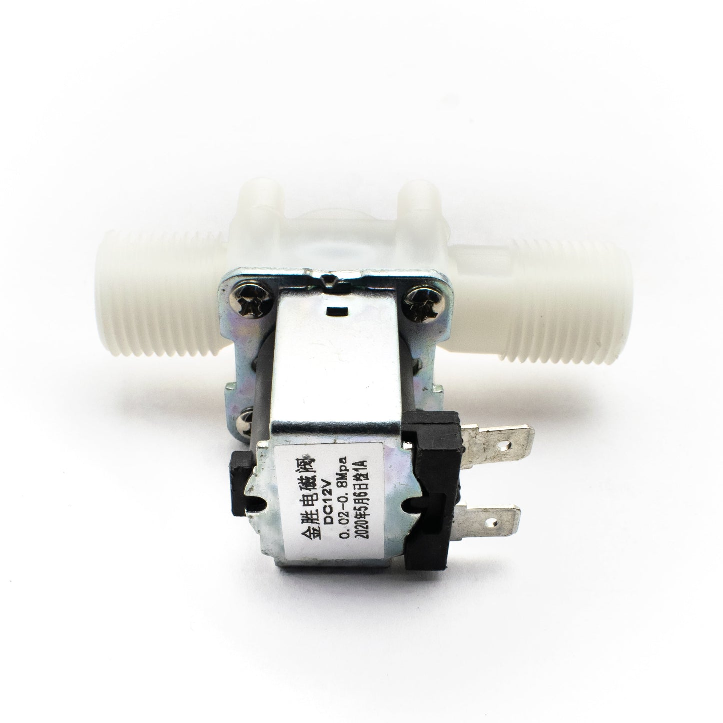 12V DC 1/2 Inch Solenoid Valve (Normally Closed)