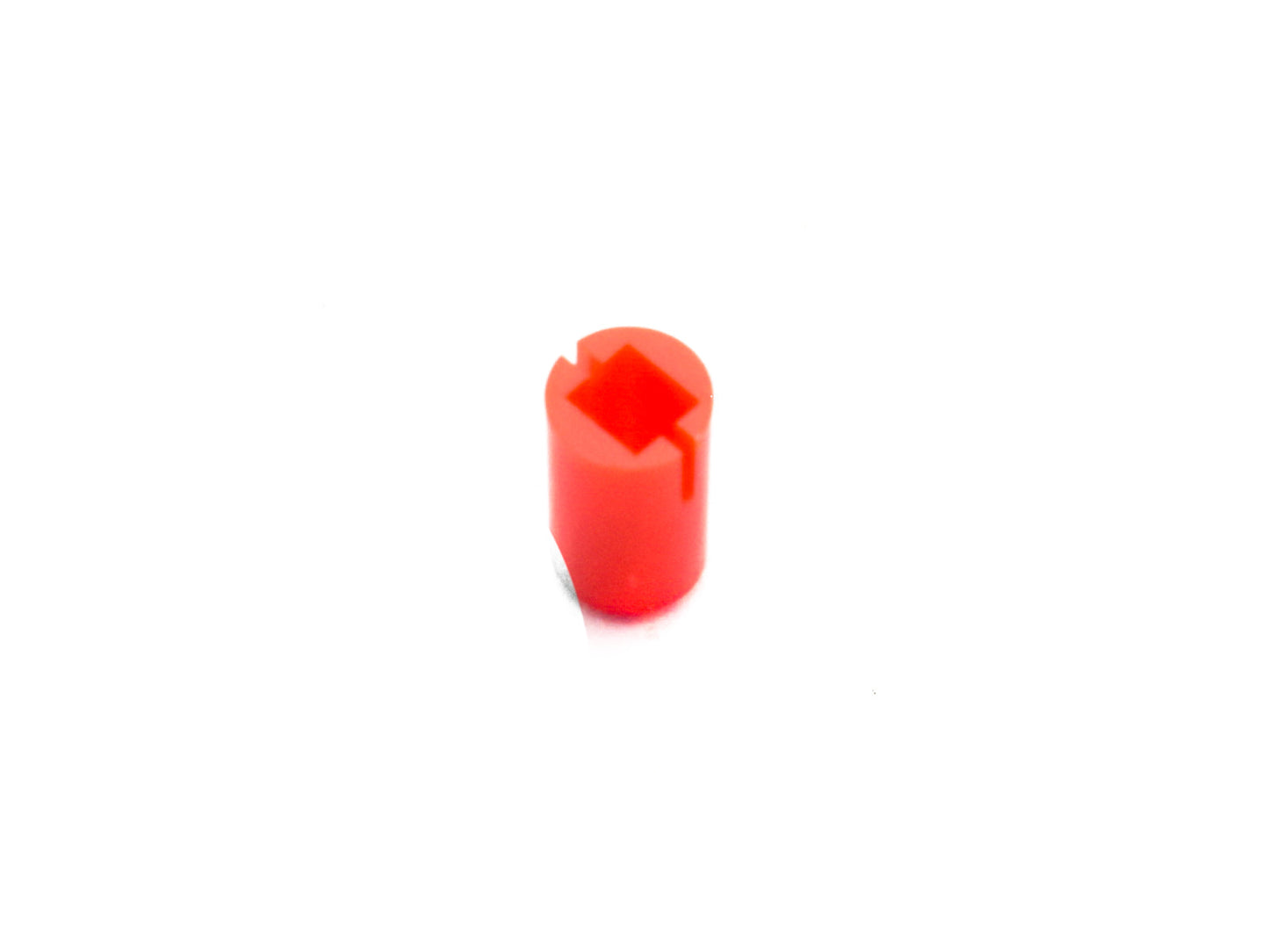 Red Cylindrical Cap for 10xx Tactile Push Button