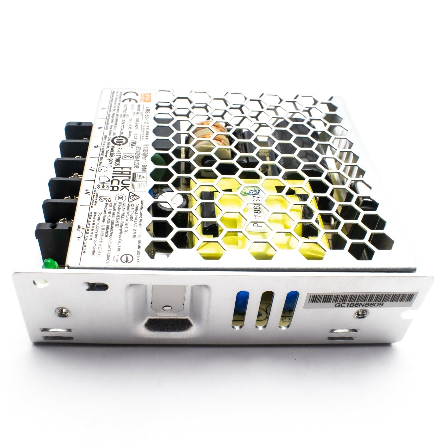 12V 50W Meanwell SMPS (LRS-50-12)