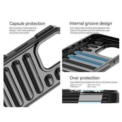 Grooved Grip Design Phone Case