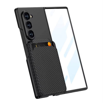 Prestigious Plaid Pattern Leather Case - Samsung