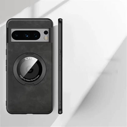 Ultimate Glass Lens Shield Leather Case - Google