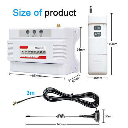 380V Three-Phase Remote Control Switch for Agricultural Pumps