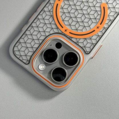 Dynamic 3D Hexagonal MagSafe Case - iPhone