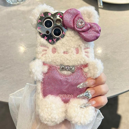 Kitty Fuzzy Phone Case