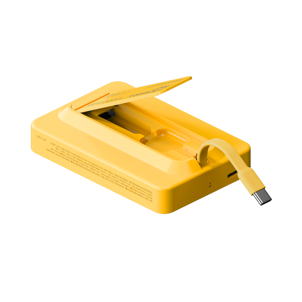 Fierce 20W 10000mAh Wireless Kickstand Power Bank
