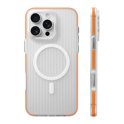 Smooth Corrugated Pattern MagSafe Case - iPhone