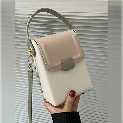 Modish Genuine Leather Flap Shoulder Bag