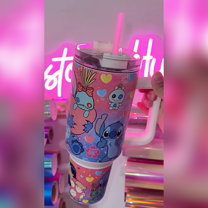 Cute Stitch Character Tumbler