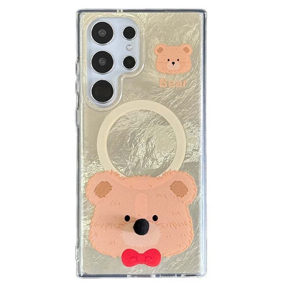 Sweet Heart Melting Puppy Eyes Case- Samsung