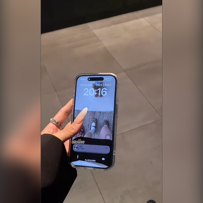 High-Gloss Metallic Mirror Case