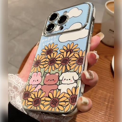 Sunny Cartoon Bloom Case