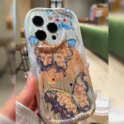 Bling Butterfly Glossy Case
