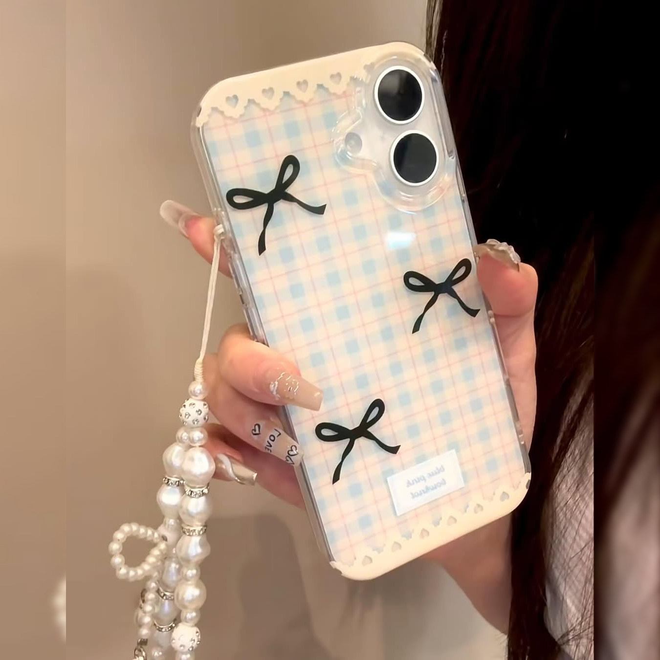 Bow Knot with Strap Case