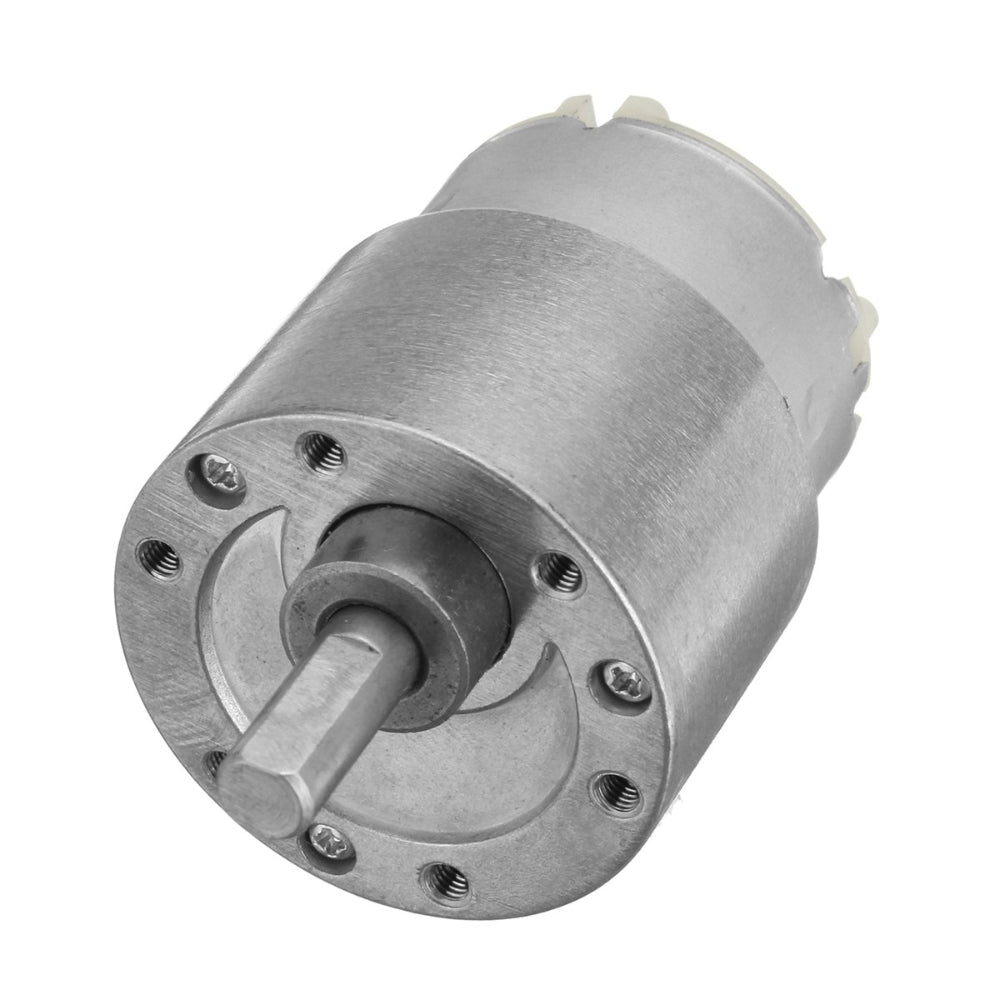 (Imported) 12V 330 rpm 1.5kg.cm Double Shaft DC Metal Gear Motor