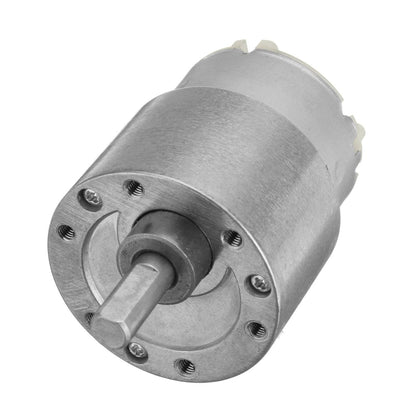 (Imported) 12V 330 rpm 1.5kg.cm Double Shaft DC Metal Gear Motor