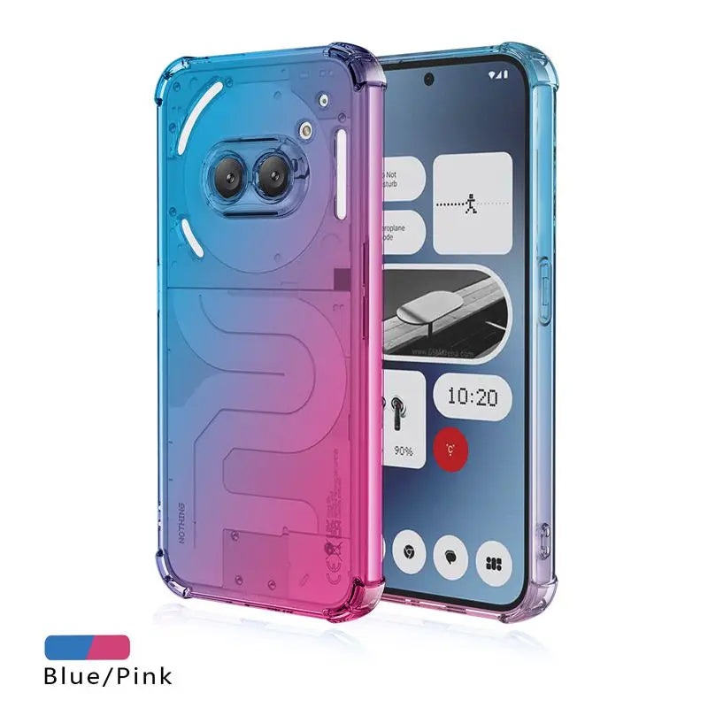 Luxurious Vibrant Clear Gradient Case - Nothing