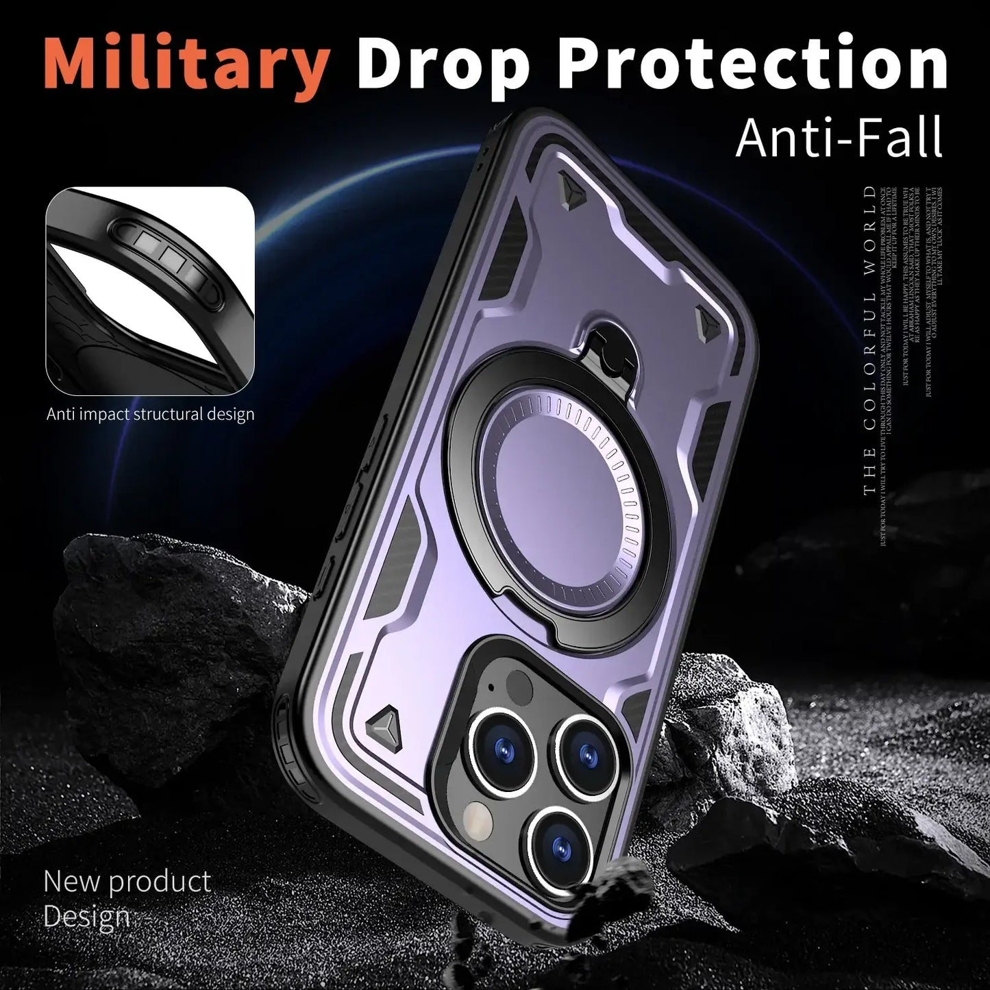 Amplified Armor Magsafe Stand Case  - iPhone
